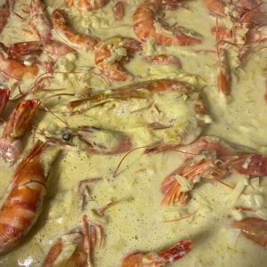crevettes curry coco