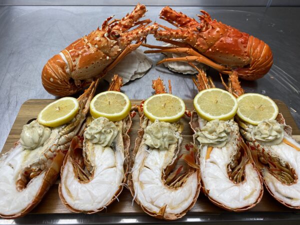 demi langouste aïoli