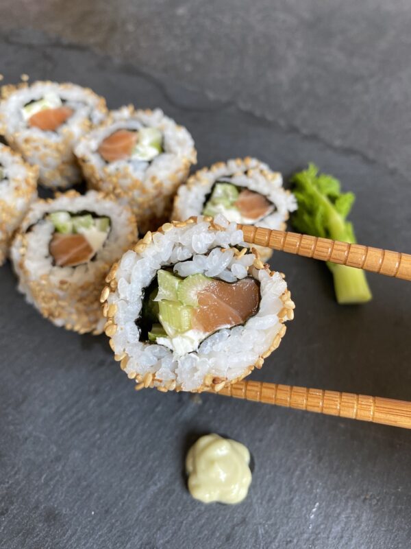 California roll saumon fenouil