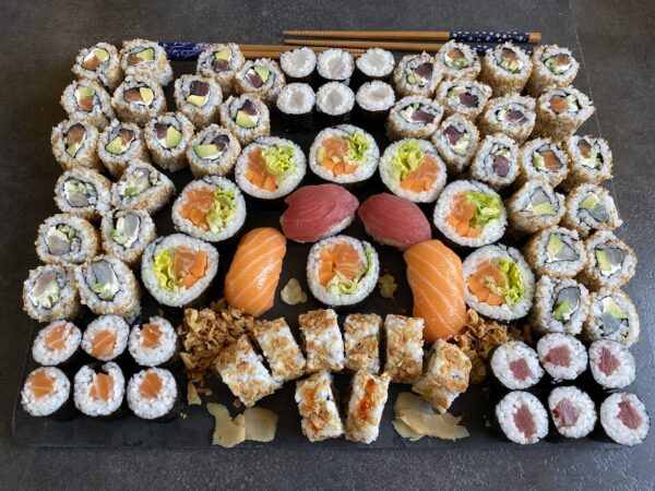 Plateau sushi à partager
