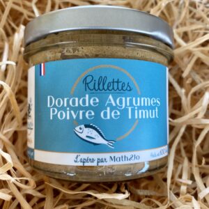 rillettes dorade agrumes poivre de timut