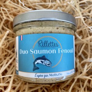 rillettes duo saumon fenouil