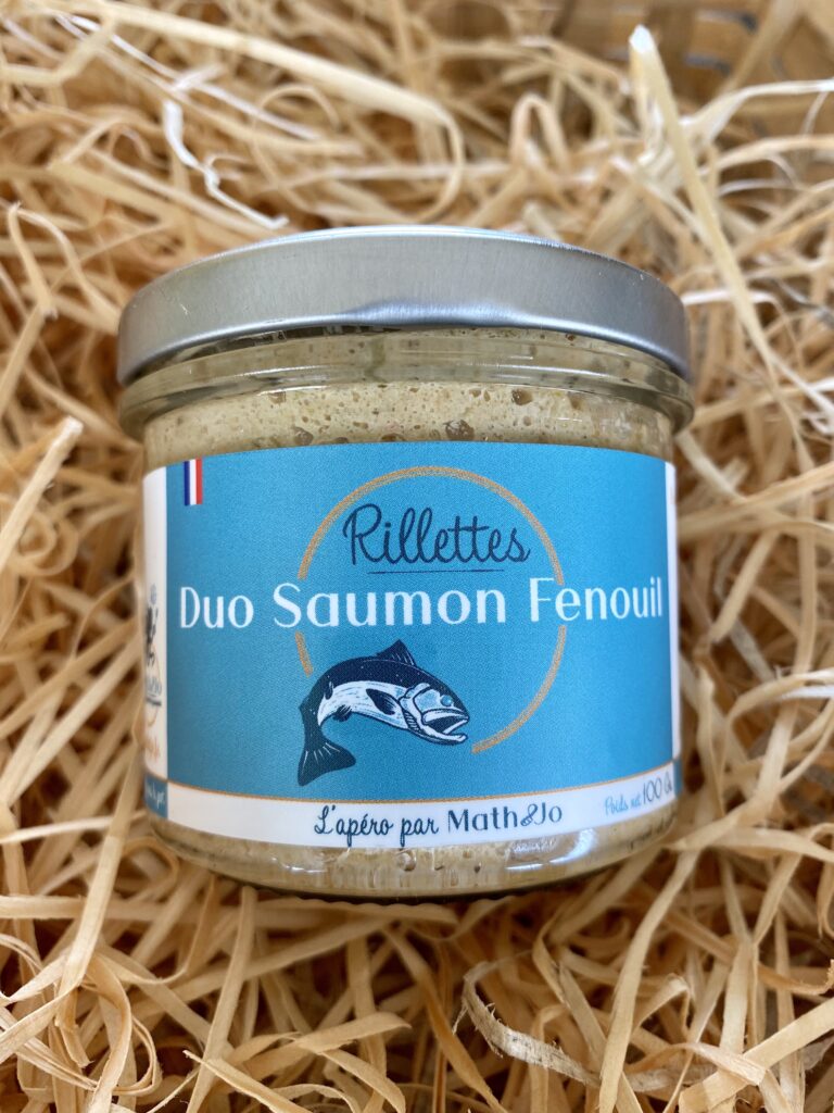 rillettes duo saumon fenouil