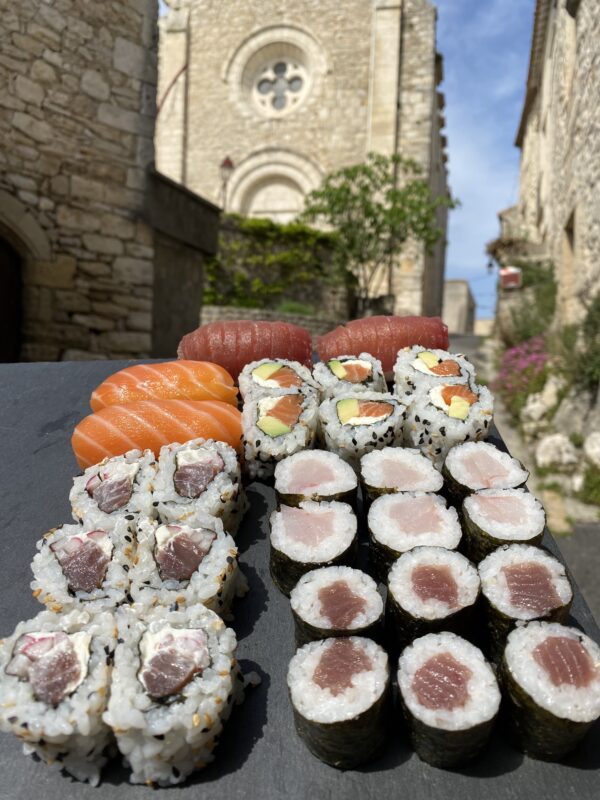 plateau sushi math&jo