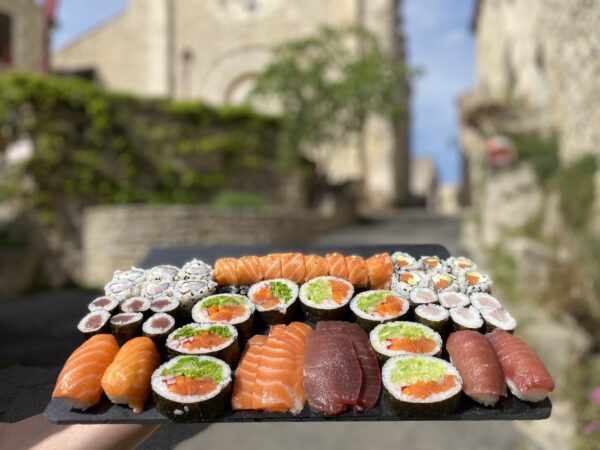 plateau sushi 70€