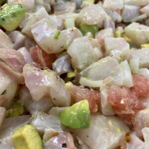 ceviche de dorade