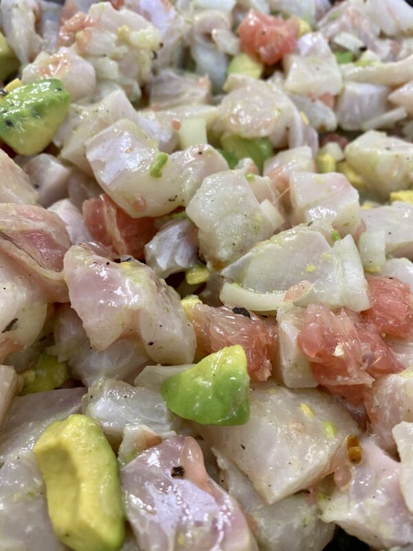 ceviche de dorade