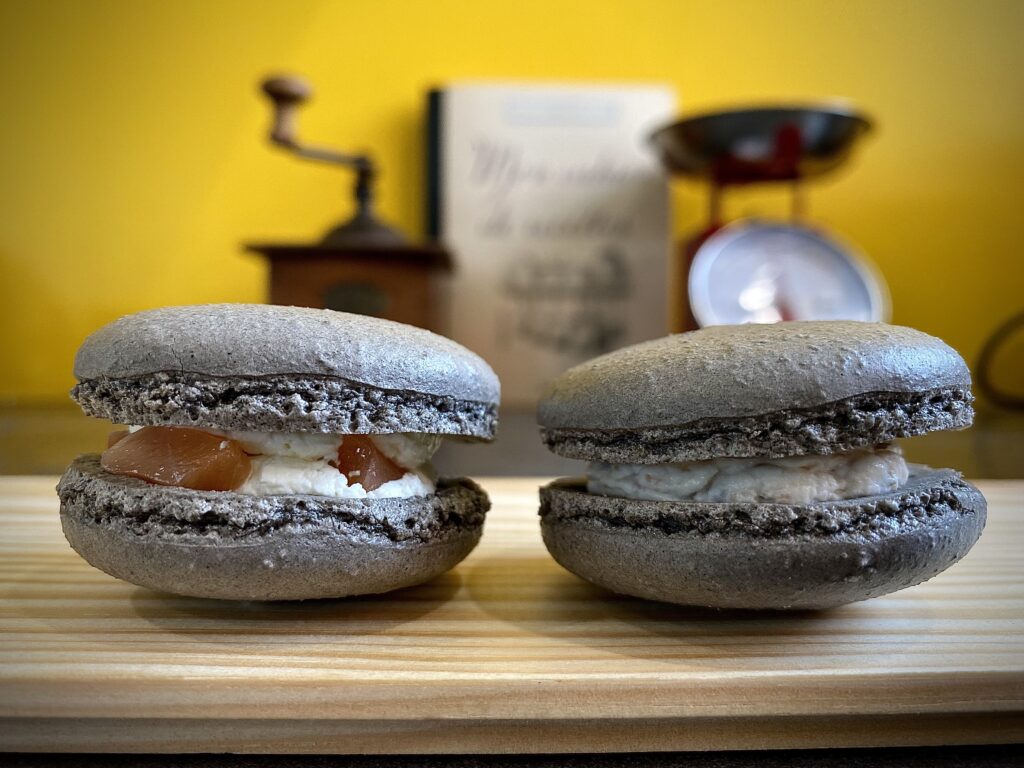 macaron saumon fumé