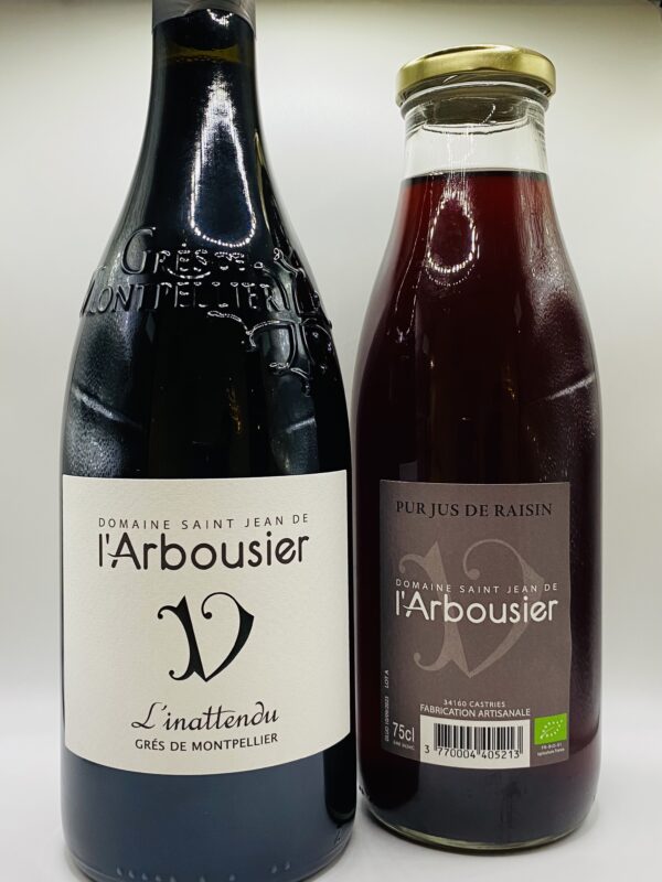 Vin L'Inattendu - Domaine St Jean de l'Arbousier – Image 2
