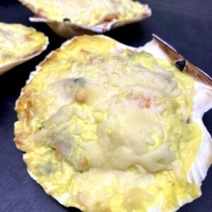 Coquille de la mer à gratiner