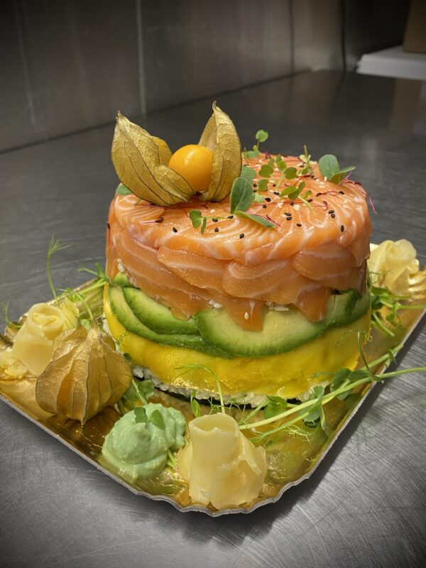 Sushi cake