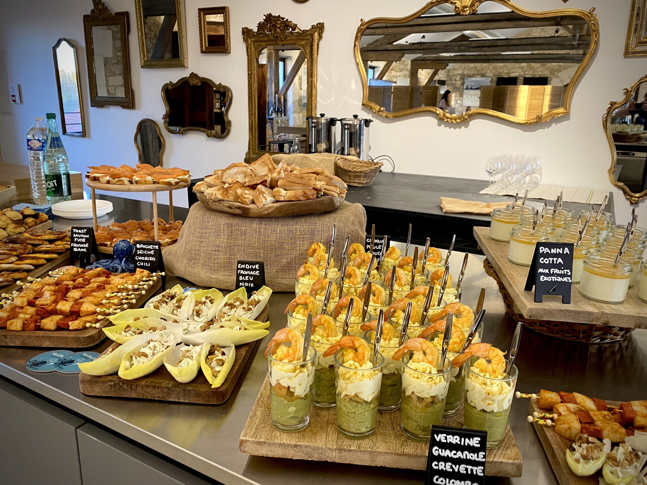 Buffet pour séminaires