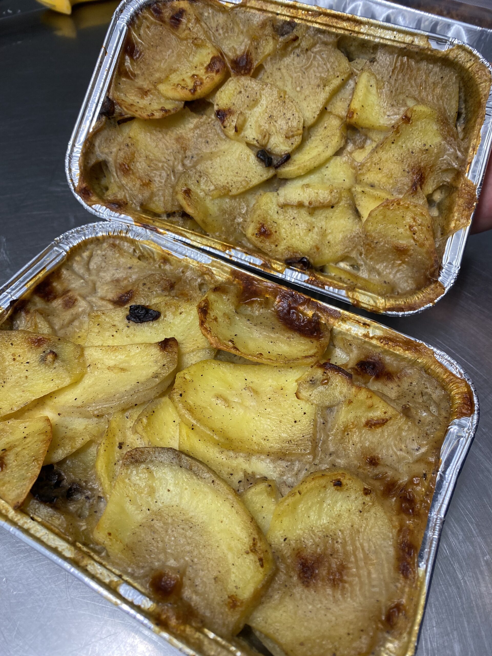 Gratin dauphinois aux cèpes